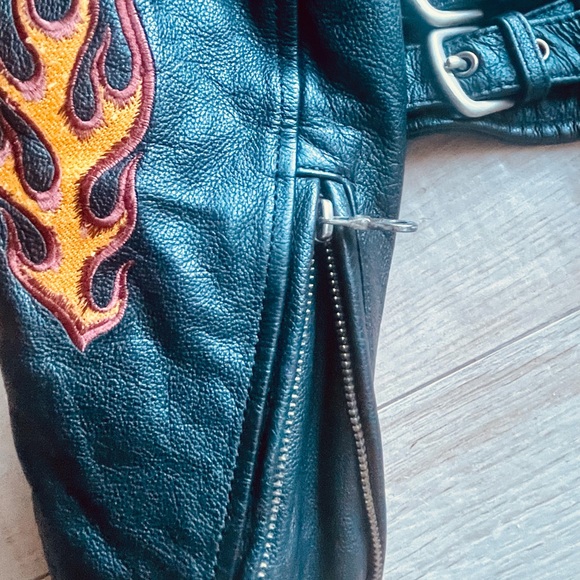 HARLEY-DAVIDSON Leather Jacket S/M - Picture 4 of 14